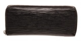Louis Vuitton Black Epi Leather Clemence Wallet
