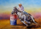 Barrel Racer by Tomasz Rut