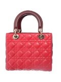 Dior Multicolor Cannage Medium Handbag