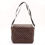 Louis Vuitton Damier Ebene Canvas Leather Naviglio Messenger Bag