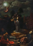 Jan Gossaert  - Christ at the Mount of Olives