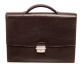 Cartier Black Leather Pasha de Cartier Laptop Bag