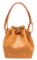 Louis Vuitton Orange Canvas Leather Noe PM Bucket Bag