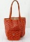 Goyard Orange Goyardine Coated Canvas St. Louis PM Tote Bag