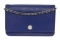 Chanel Blue Caviar Leather CC Button Wallet on Chain