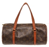 Louis Vuitton Brown Vintage Papillon Shoulder Bag