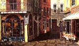 Plaza Del Correo Viejo by Viktor Shvaiko on canvas