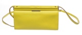 Hermes Yellow Leather Evercolor Clic-H 21 Wallet