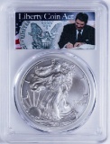 2017 $1 American Silver Eagle PCGS MS70 First Strike