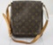 Louis Vuitton Brown Monogram Canvas Leather Musette Salsa Short Shoulder Strap B