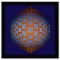 Tegla - Hat de la serie Structures Universelles De L'Hexagone by Vasarely (1908-