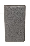 Louis Vuitton Grey Leather Brazza Wallet