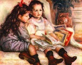 Renoir - Portrait Of Jean And Genevieve Caillebotte