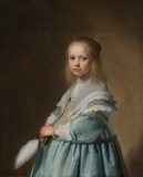 Johannes Cornelisz - Portrait of a Girl in Blue