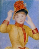 Renoir - Bust Woman Yellow Dress