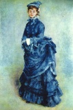 Renoir - Paris Girl The Lady In Blue