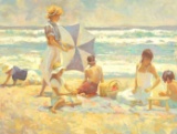 Summer Afternoon by Don Hatfield on paper