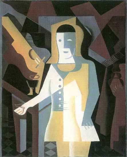 Juan Gris - Pierrot [3]