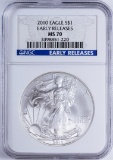 2010 $1 American Silver Eagle NGC MS70 Early Releases