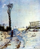 Jean-Baptiste-Armand Guillaumin - Walking in the Snow