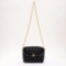 Chanel Black Quilted Patent Leather CC Diana Camera Shoulder Bag