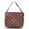 Louis Vuitton Damier Ebene Canvas Leather Make Up Toiletry Pouch