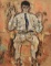 Egon Schiele - Portrait Of Albert Paris Von Gtersloh