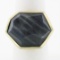 18k Gold IPPOLITA Rock Candy Unique Faceted Blue Gray Stone Solitaire Ring