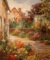 Chichester Garden by Henri Plisson on paper