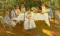 Family Reunion by Don Hatfield on paper