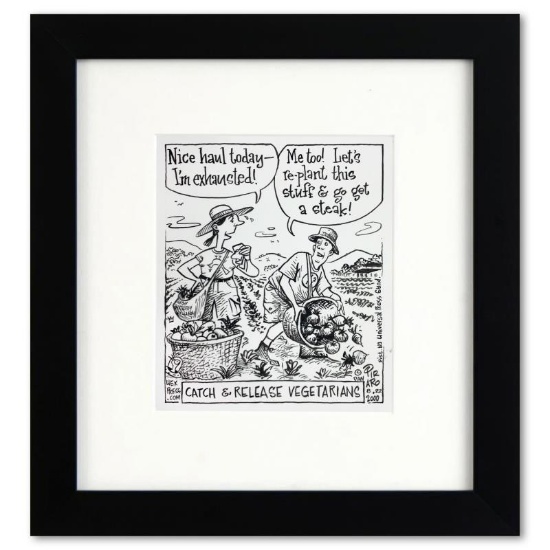 Catch and Release Vegetarians by Bizarro Original