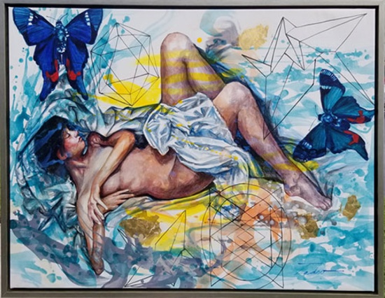 Nude Study II By Tadeo Zavaleta