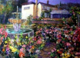 Villa Fontana by Henri Plisson on canvas
