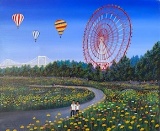 Odaiba Spring by Fanch Ledan