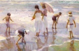 Pastels at Noon by Don Hatfield on paper