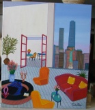 Interior New Yorkais by Fanch Ledan