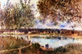 Alfred Sisley - The Path to the Old Ferry, 1880