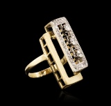 14KT Yellow Gold 1.04 ctw Diamond Ring