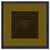 Tuz - 2 de la serie CTA - 102 by Vasarely (1908-1997)