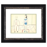 La Comedie Humaine 30.1.54.I by Picasso (1881-1973)