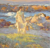 Reflections at Dawn by Don Hatfield on canvas