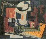 Juan Gris - Still Life With Fruit Bowl