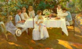 Family Reunion by Don Hatfield on paper