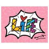 Dream Life (Pink) by Britto, Romero