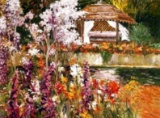 The Gazebo by Henri Plisson on paper