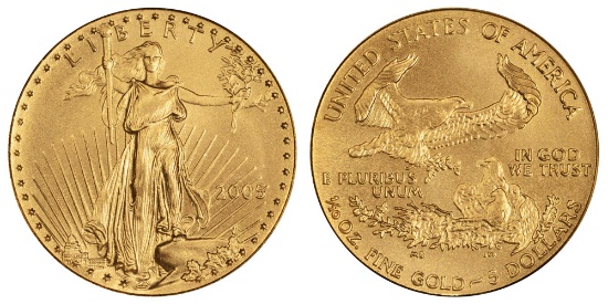 2005 $5 American Eagle Gold Coin
