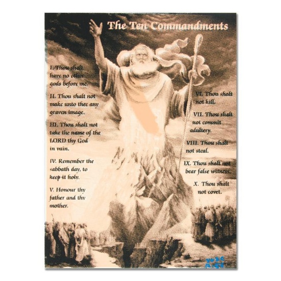 Ten Commandments By "Ringo" Daniel Funes