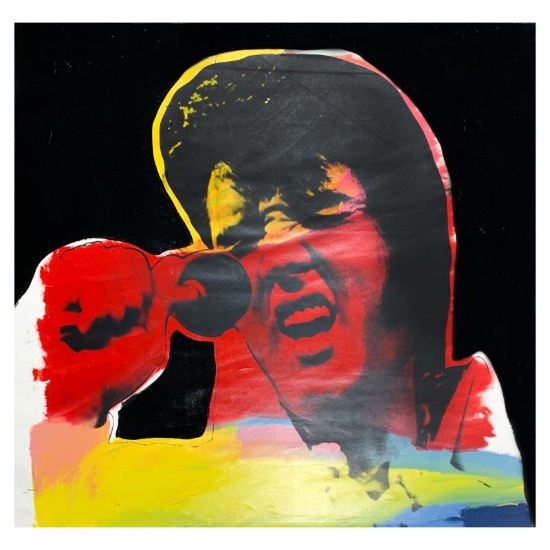 Elvis By Steve Kaufman (1960-2010)