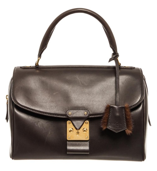 Louis Vuitton Brown Leather Neo Speedy PM Handbag