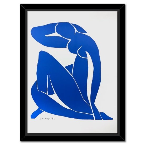 Nu Bleu II By Henri Matisse (1869-1954)
